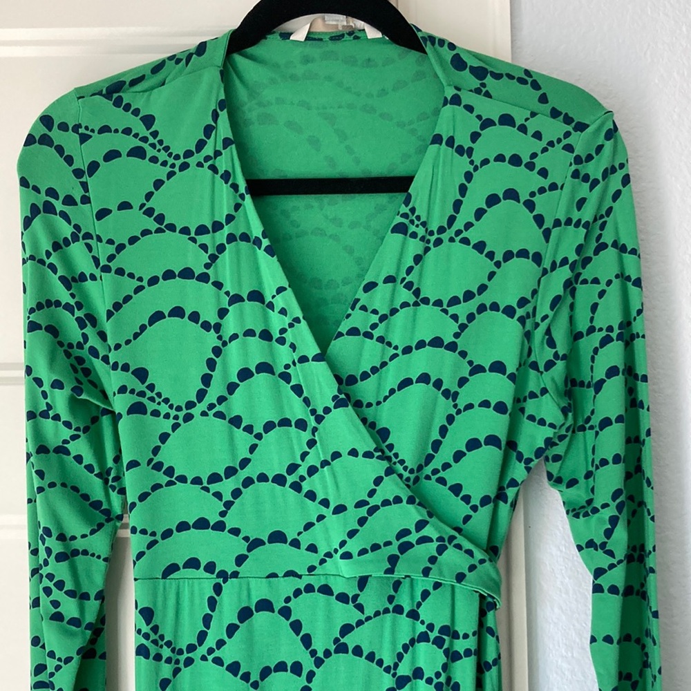 Boden wrap effect dress NWOT